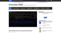 Desktop Screenshot of consultarinss.com